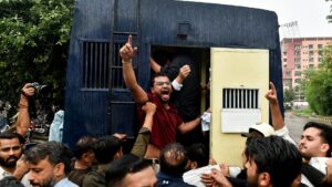 Read more about the article Protesters detained at rally in support of Pakistan-administered Kashmir | Protests