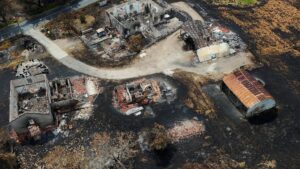 Read more about the article Bomb disposal underway in Le Porge after wildfires unearth WWII shells | Climate Crisis