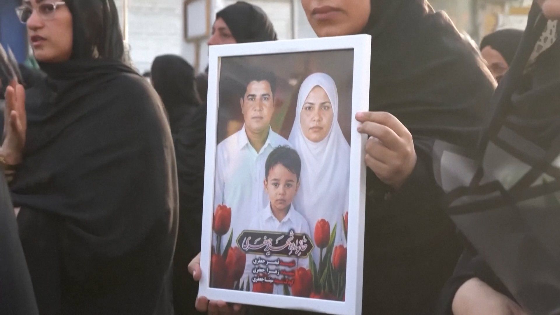 You are currently viewing Funeral for family killed in US strike on Iran’s Qeshm Island | US-Israel war on Iran