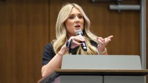 Read more about the article Riley Gaines says WNBA is ‘hellbent’ on being an activist organization over a basketball league